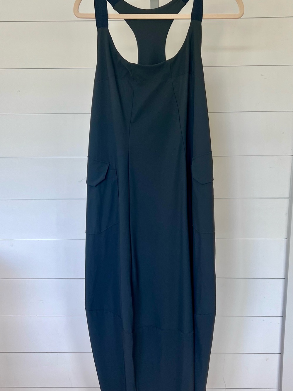 Porto SF Charcoal Gray Architectural Midi Dress Size 1
